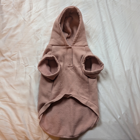 Live Love Bark Pink Dog Hoodie - Picture 2 of 6